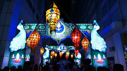Lichterfest in Malaysia