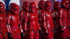 Stormtroopers pose for photographers upon arrival at the premiere for the film 'Star Wars: The Rise of Skywalker', in central London, Wednesday, Dec. 18, 2019