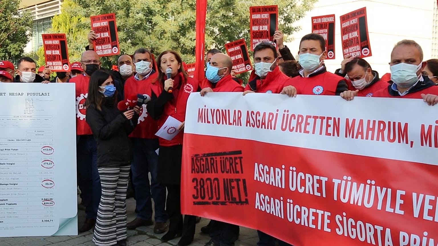 Üç büyük sendika asgari ücret talebinde birleşti  