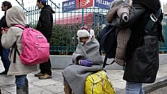 Σε στρατόπεδο στη Ριτσώνα ευάλωτοι πρόσφυγες από τη Μόρια
