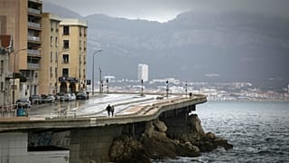 صورة من مدينة مرسيليا جنوب فرنسا