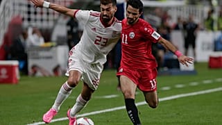 صورة من لقاء كأس آسيا لكرة القدم بين إيران واليمن في  الإمارات العربية المتحدة  2019