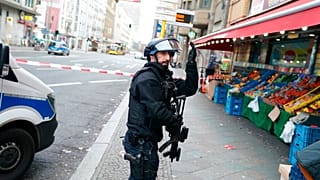 Nahe des Checkpoint Charlie kam es am Montag zu einem Großeinsatz.
