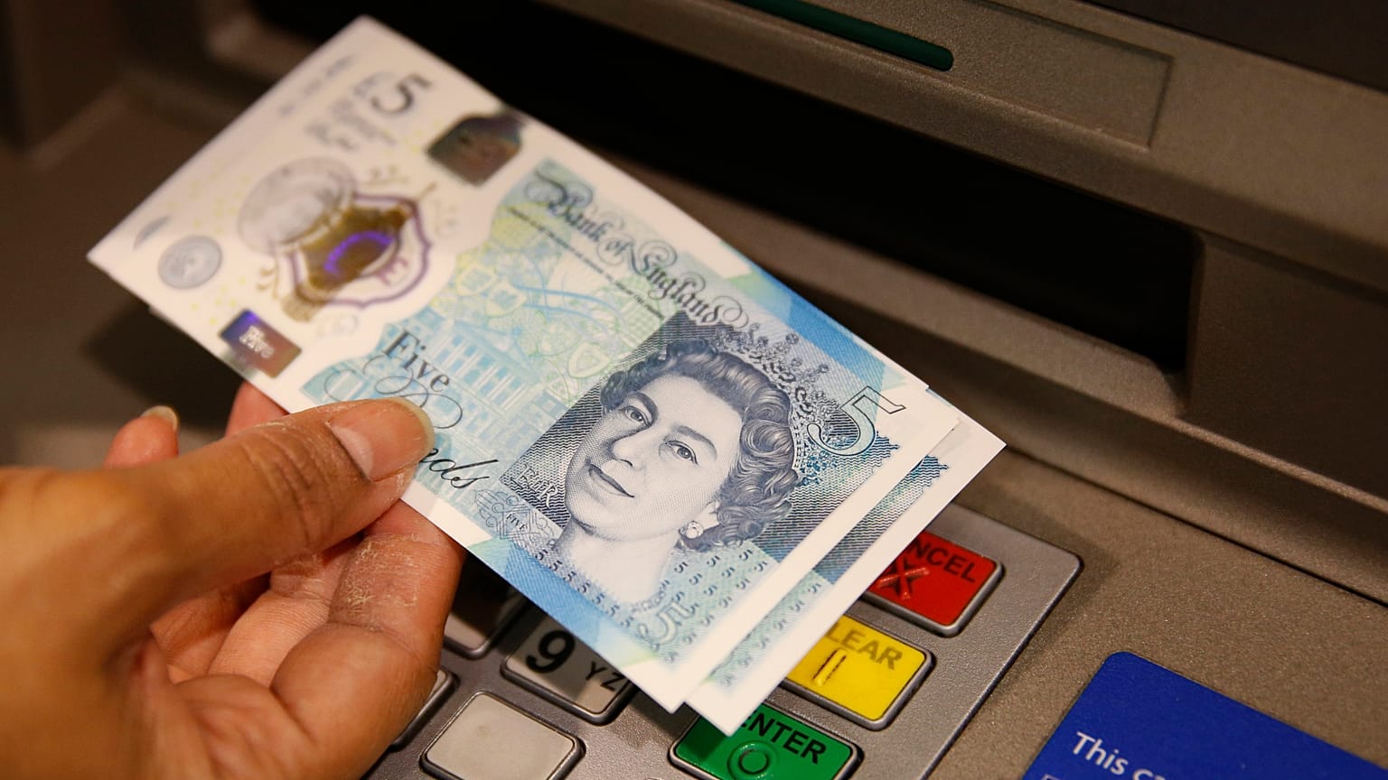 5 pound banknot