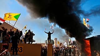 Explosión de ira chií contra la embajada de EEUU en Bagdad