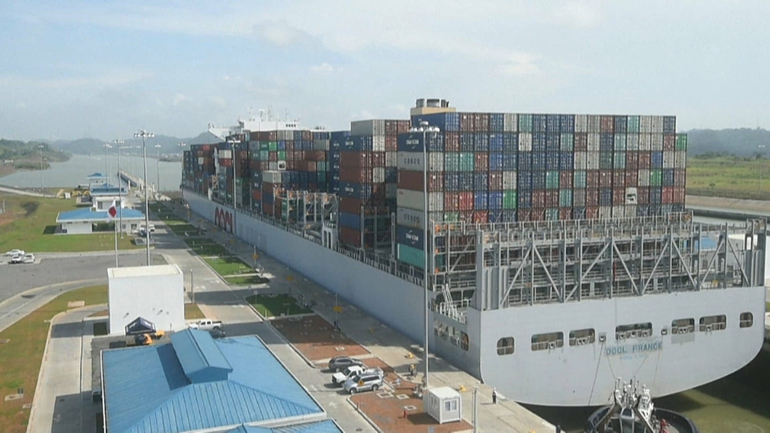 A água está a sumir-se no Canal do Panamá