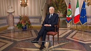 Il Capo dello Stato Sergio Mattarella