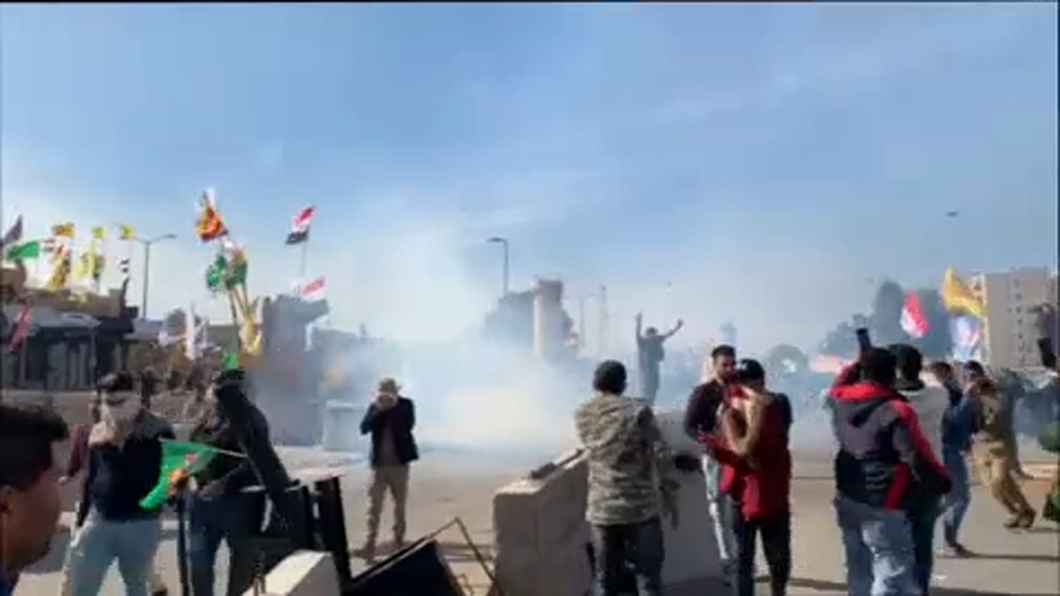 Segundo dia de ataque à embaixada dos EUA no Iraque