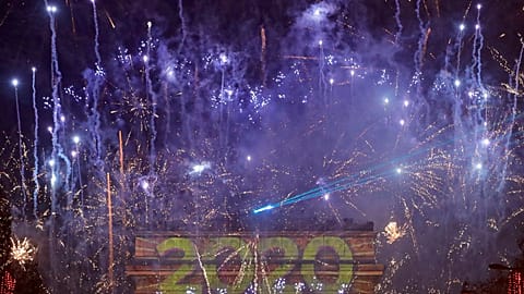 Willkommen 2020! Europa begrüßt das neue Jahr
