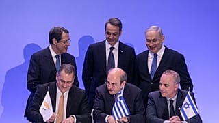 Firma del acuerdo para la construcción del gasoducto EastMed entre Chipre, Grecia e Israel