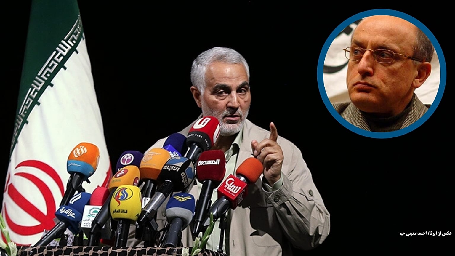 کشته شدن قاسم سلیمانی در گفتگو با محسن سازگارا: جمهوری اسلامی قمار نمی‌کند