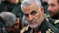 FILE- In this Sept. 18, 2016 phot Revolutionary Guard Gen. Qassem Soleimani