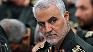 FILE- In this Sept. 18, 2016 phot Revolutionary Guard Gen. Qassem Soleimani