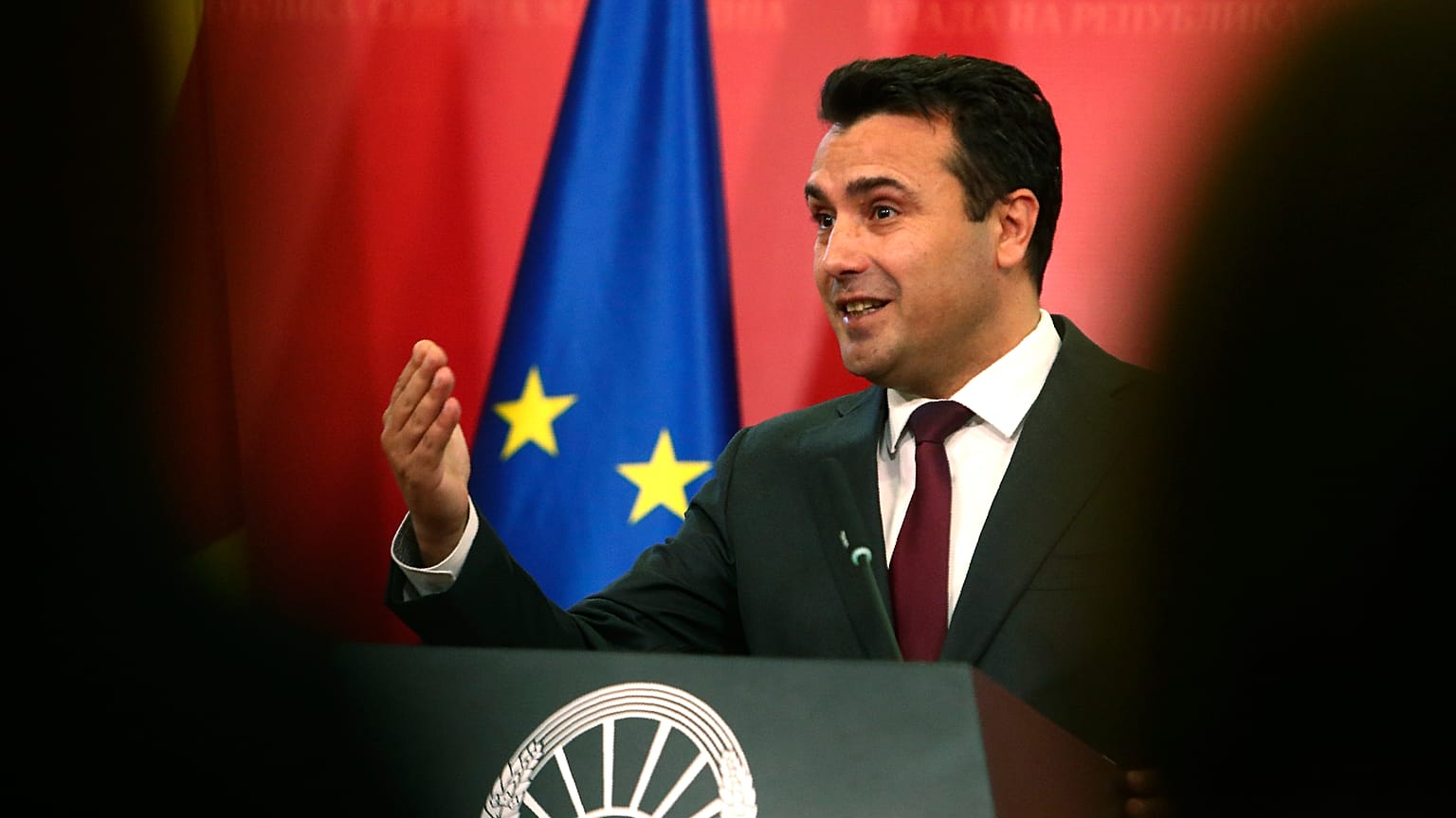 O πρωθυπουργός της Βόρειας Μακεδονίας, Ζόραν Ζάεφ
