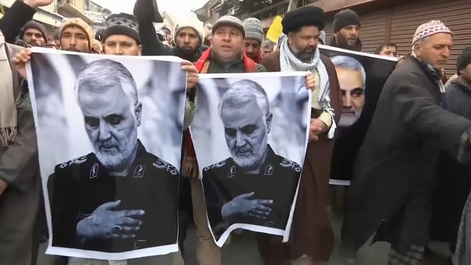 Manifestations de colère après la mort de Qassem Soleimani