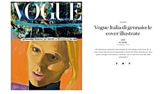 Vogue Italia: Magazine swaps photos for illustrations in green gesture
