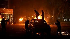 صورة من الأرشيف لمسلحين في العاصمة الليبية في عام 2014