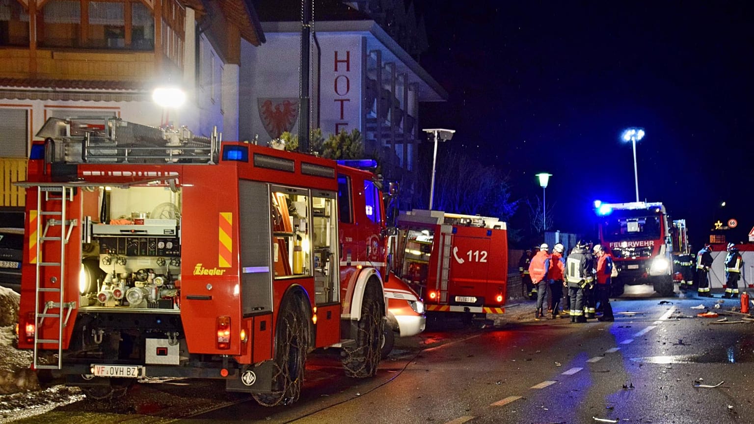The crash happened in northern Italy, close to the Austria border