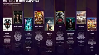 Türkiye'deki sinema salonlarında bu hafta 3’ü yerli 9 film vizyonda