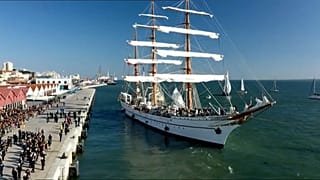 El Sagres inicia en Lisboa su navegación más larga