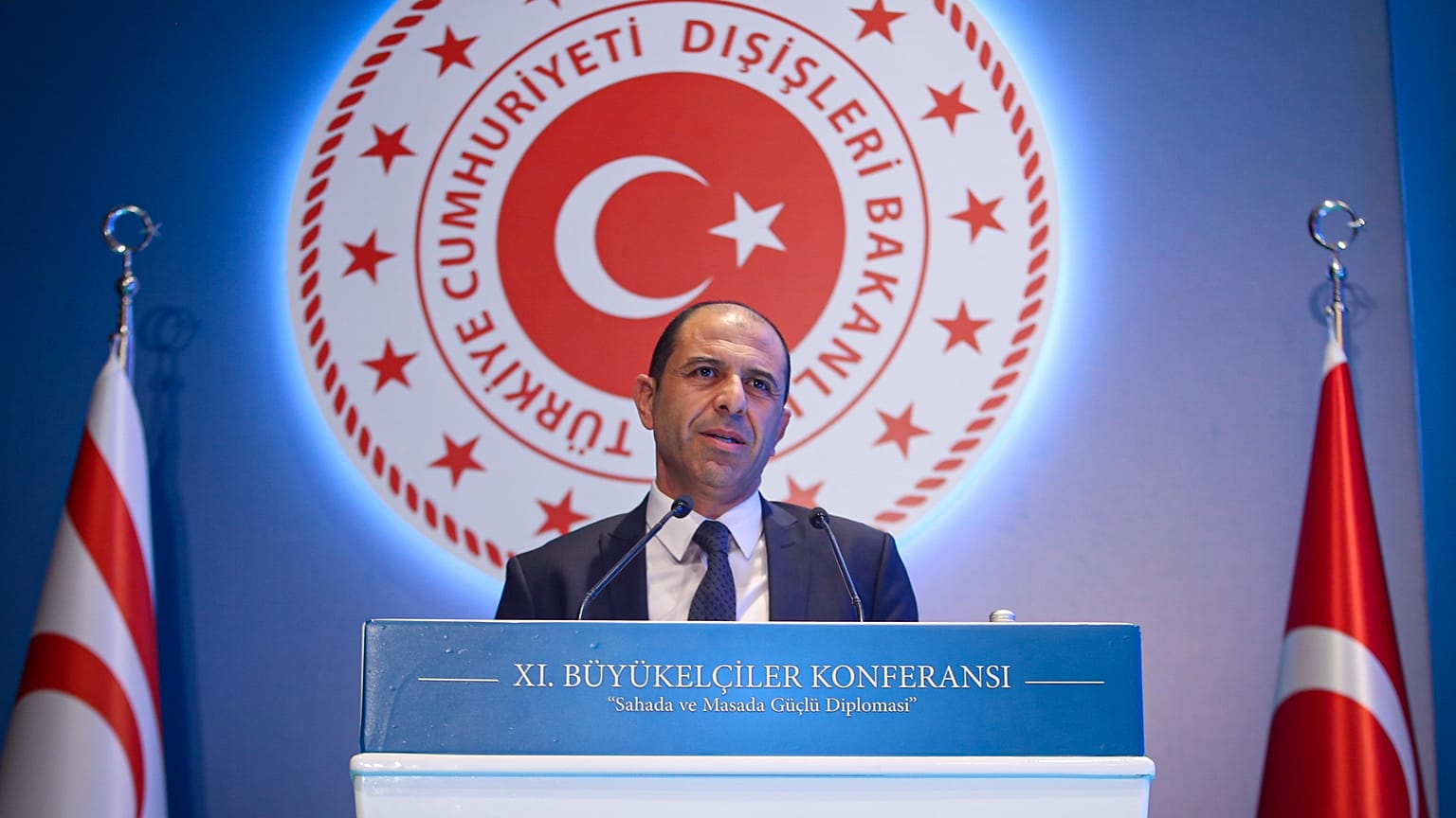 Dışişleri Bakanı Özersay: Türk halkının menfaatlerine aykırı adımlara karşı geri durmayacağız