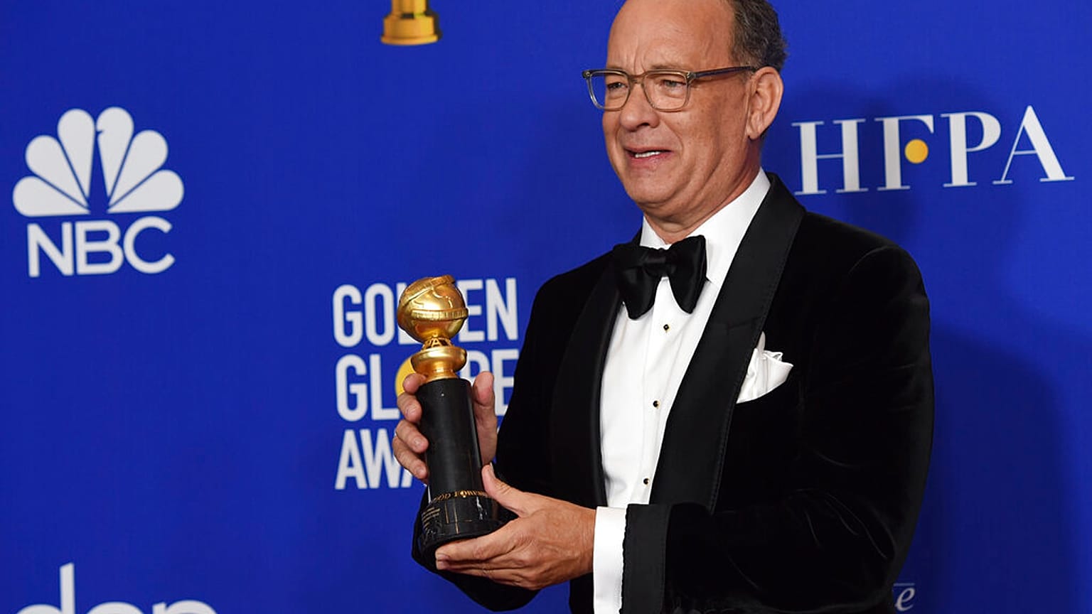 Tom Hanks az életműdíja átvételekor