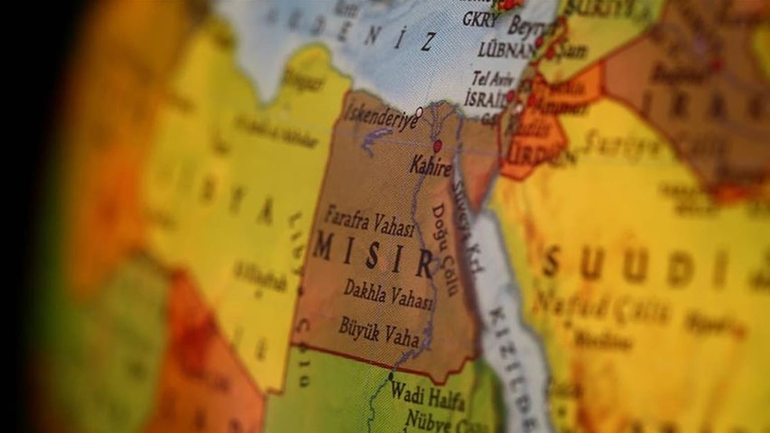 Mısır haritası