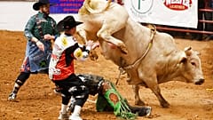 Un gaucho roi du rodéo chez les cow-boys