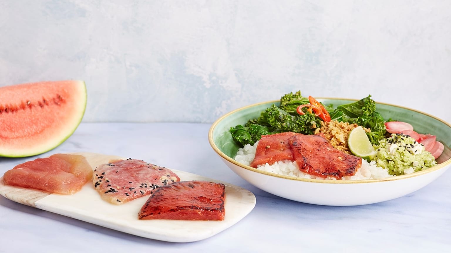 Watermelon steak and not-for-vegans burger launch for Veganuary