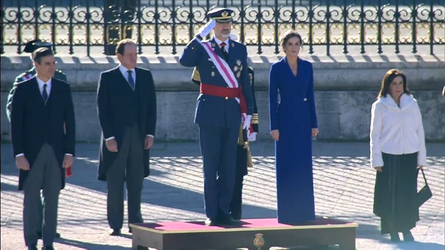 Discreto discurso de Felipe VI en la Pascua Militar antes de la segunda votación de investidura