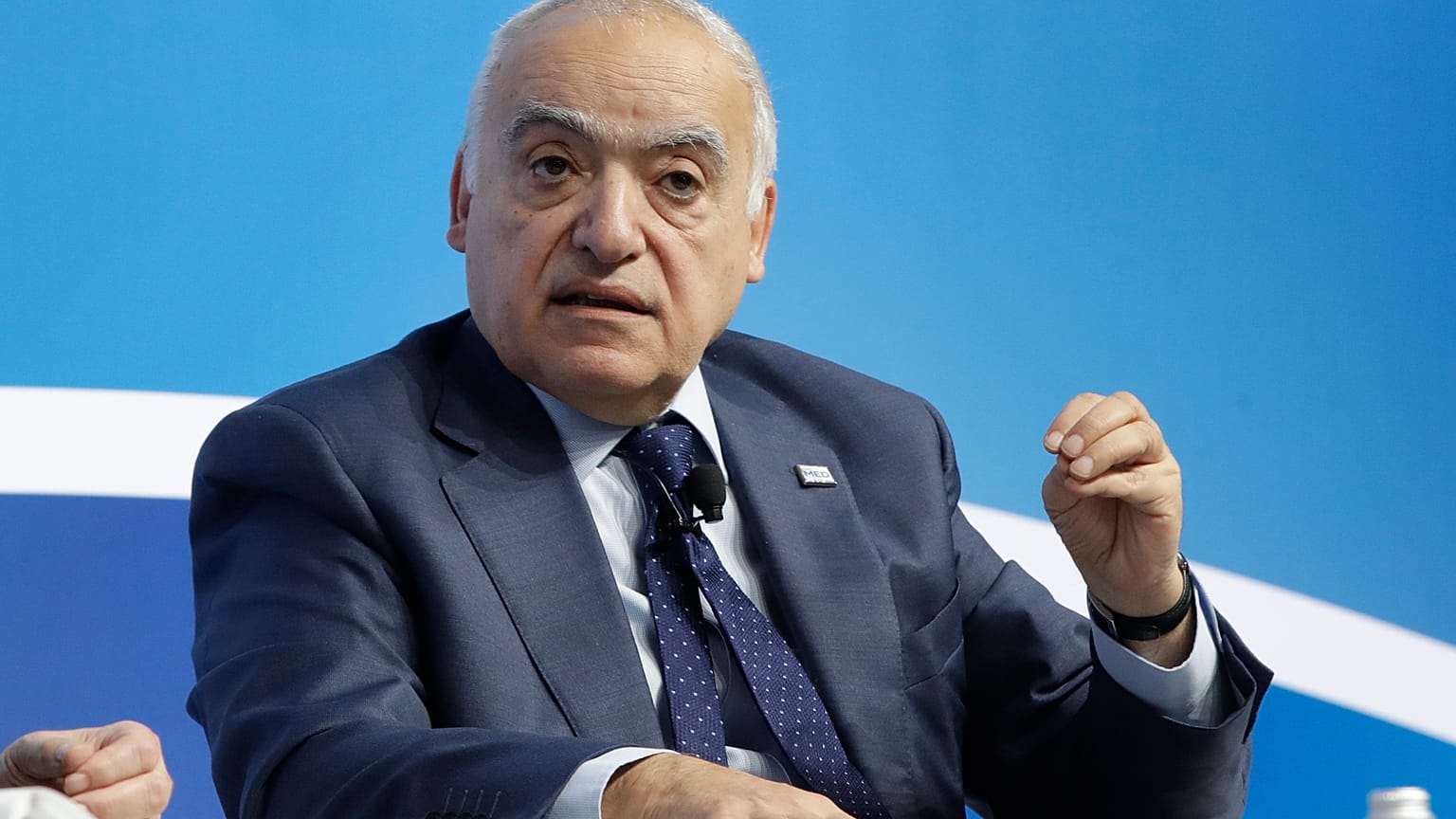 مبعوث الأمم المتحدة إلى ليبيا غسان سلامة