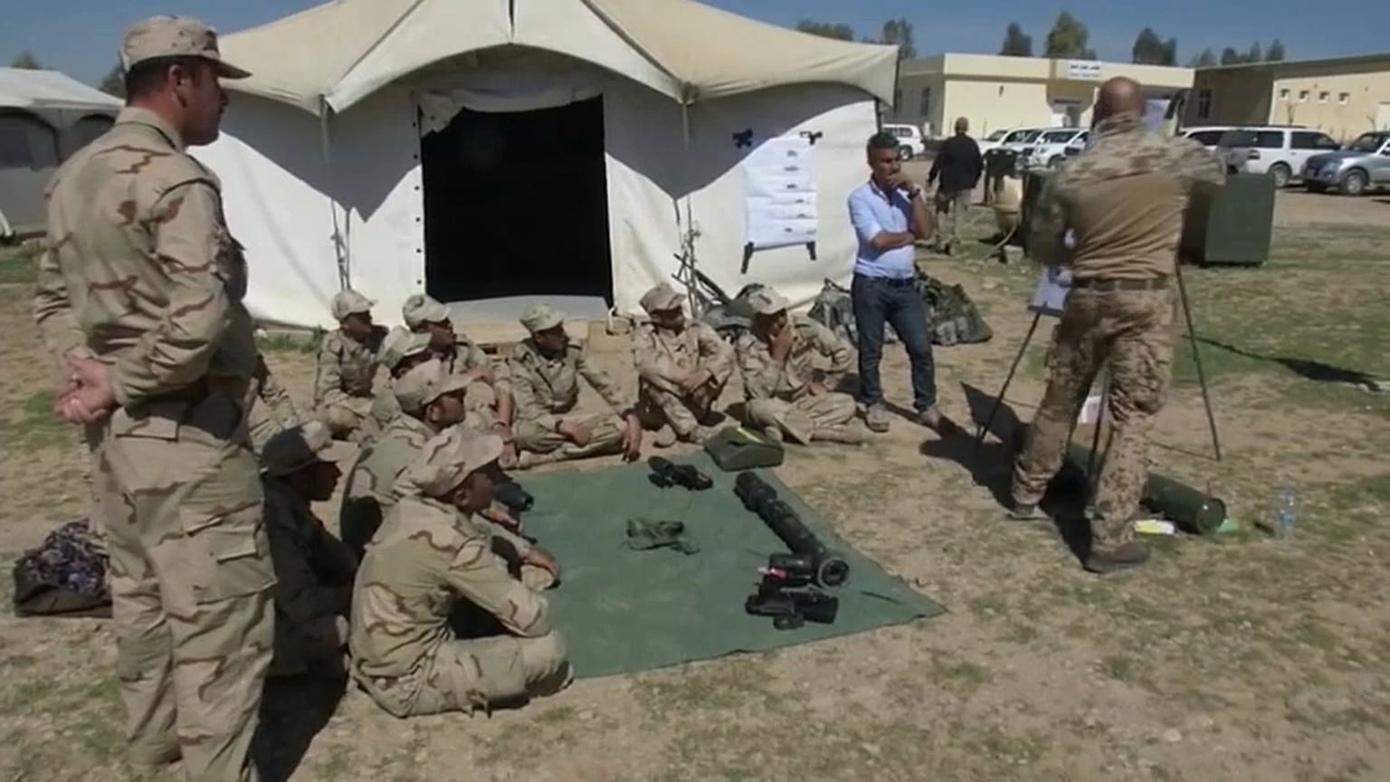 Las tropas alemanas salen temporalmente de Irak