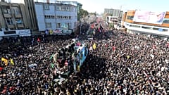 Una estampida en el funeral del general Soleimaní deja decenas de muertos y heridos