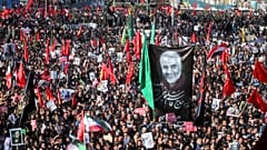 Η κηδεία του Κασέμ Σουλεϊμανί στην γενέτειρά του, Κερμάν