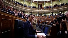 Spain's caretaker Prime Minister Pedro Sanchez 