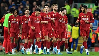 لاعبو فريق ليفربول