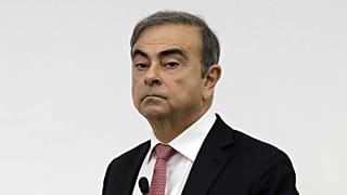 Carlos Ghosn lors de sa déclaration à Beyrouth, le 8 janvier 2020.