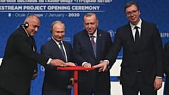 افتتاح خط انتقال گاز با حضور اردوغان و پوتین؛ گاز روسیه از طریق ترکیه به اروپا می‌رود