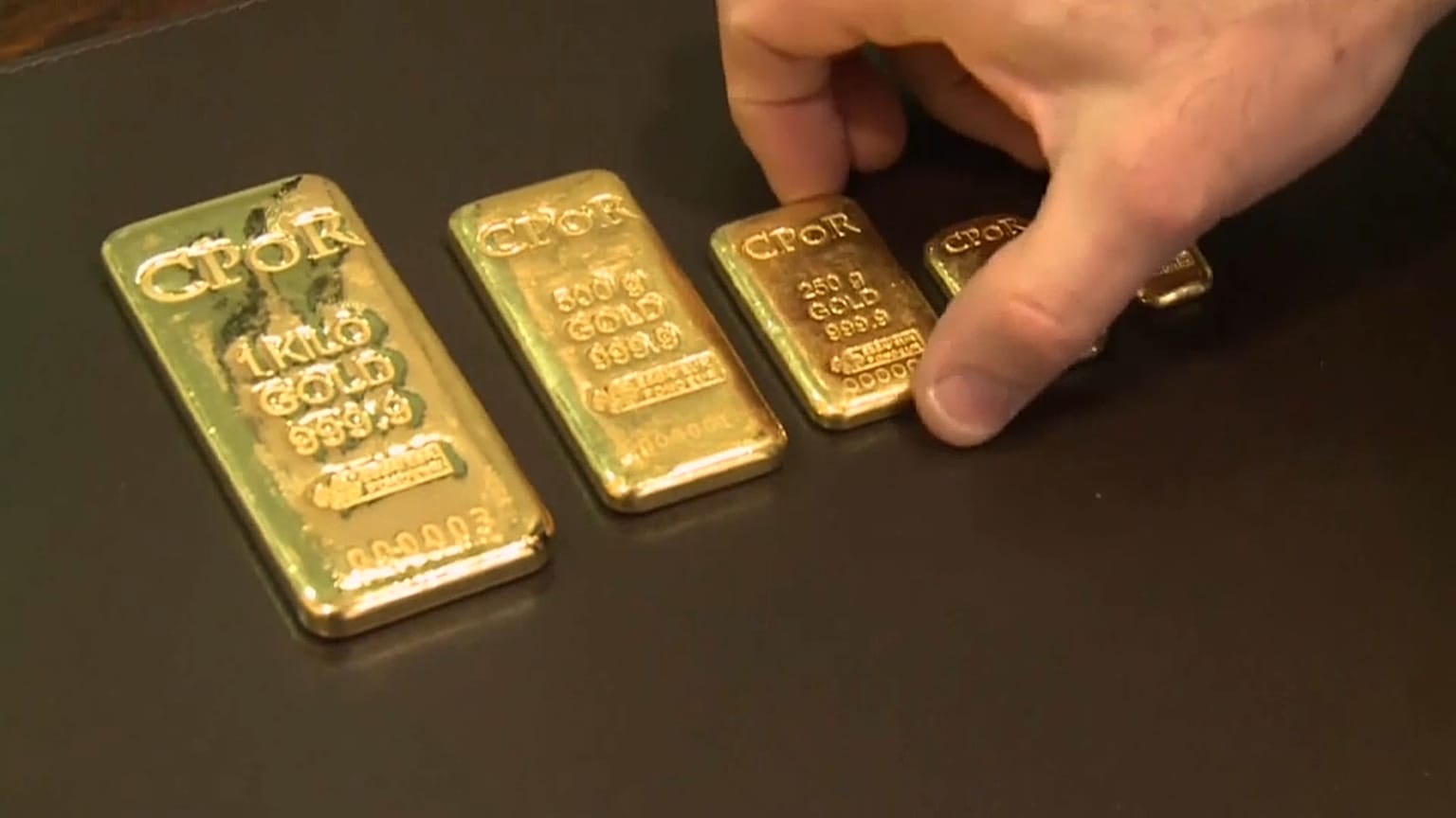 Droh-Scharmützel in Nahost - Gold glänzt