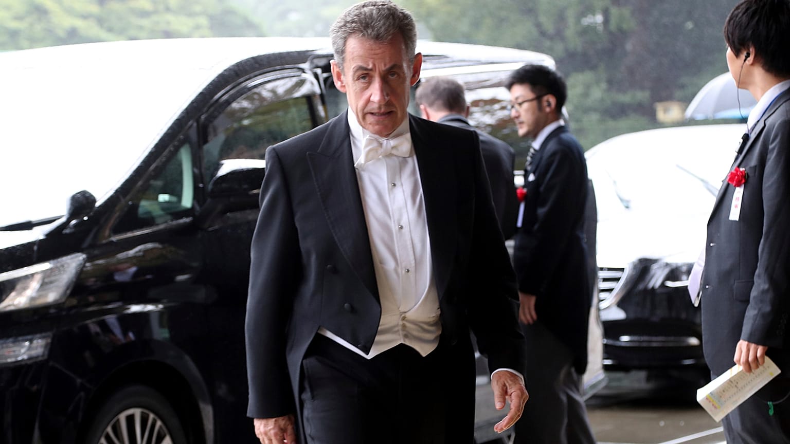 Eski Fransa Cumhurbaşkanı Nicolas Sarkozy