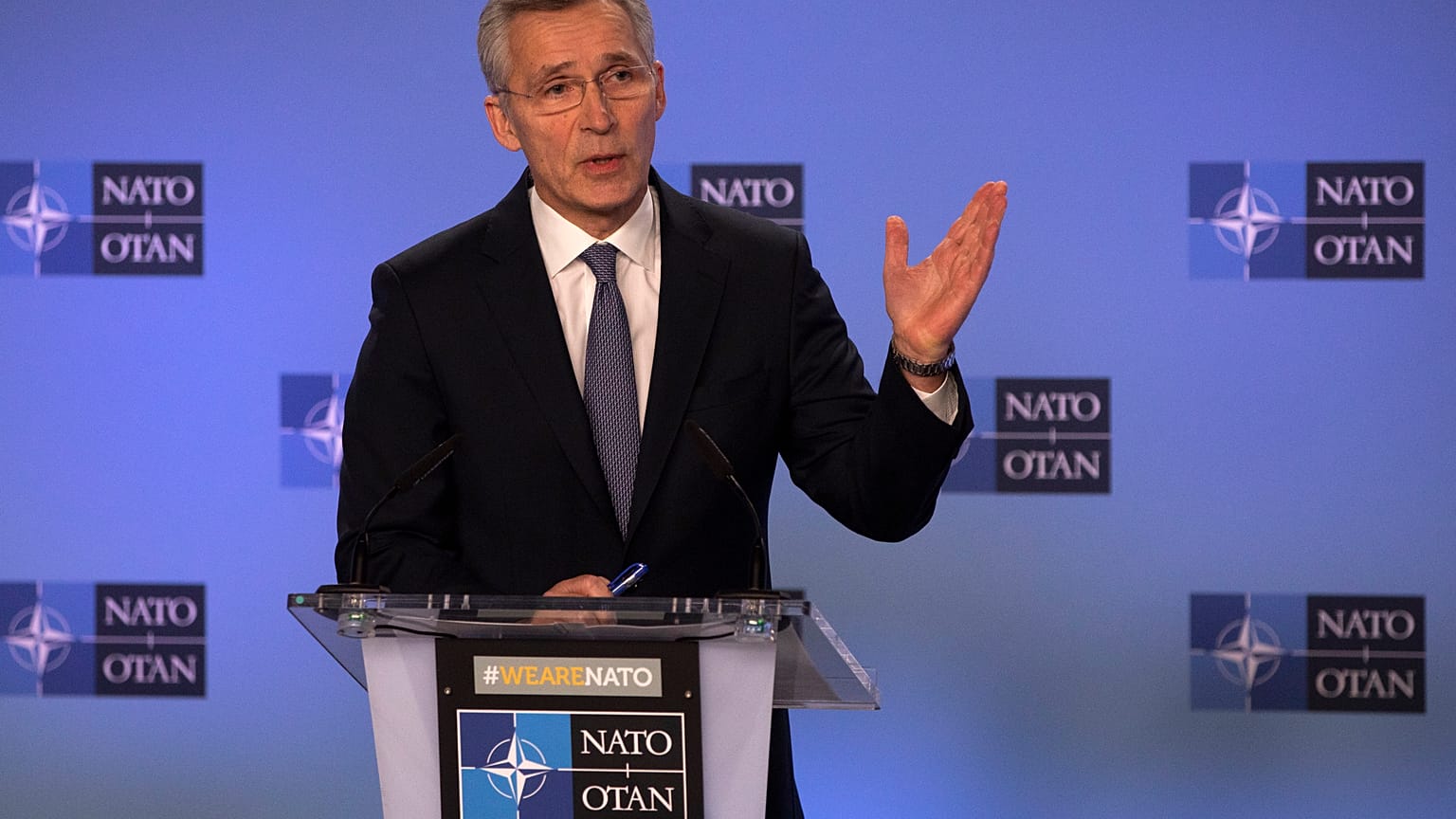 NATO Genel Sekreteri Jens Stoltenberg 