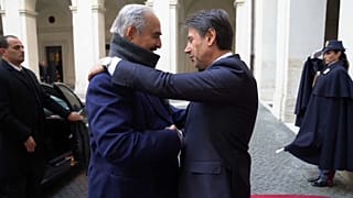 Conte-Haftar találkozó Rómában
