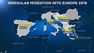 Frontex: Αύξηση προσφυγικών ροών στην ανατολική Μεσόγειο