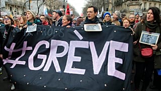 Nova greve geral em França contra reforma de pensões