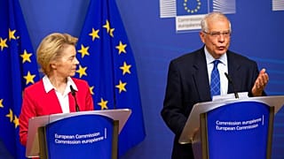Ursula von der Leyen an EU foreign policy chief Josep Borrell
