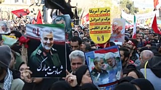 جانب من تشييع جنازة قاسم سليماني في إيران 