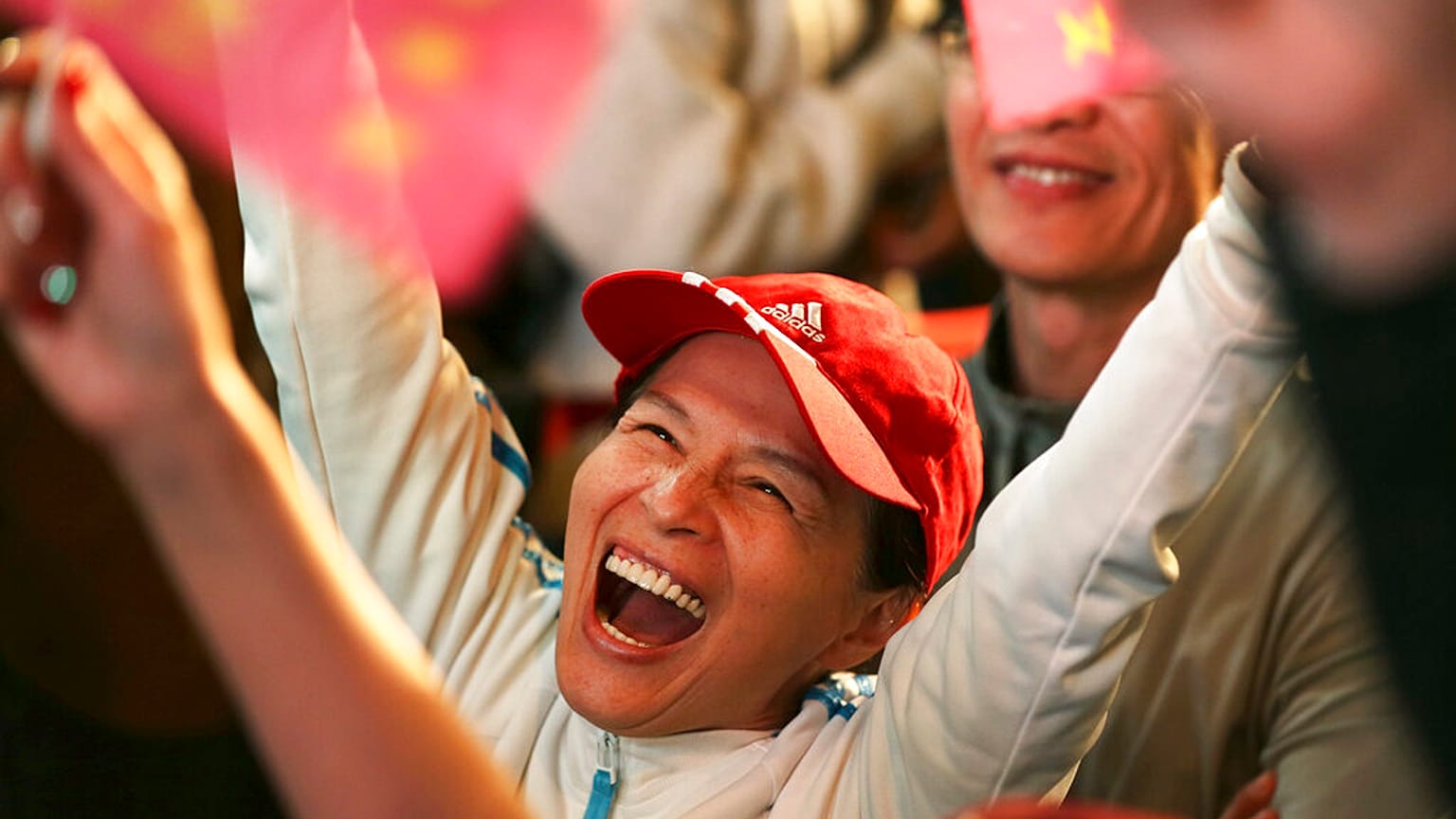 Taiwan's president wins second term after landslide election win