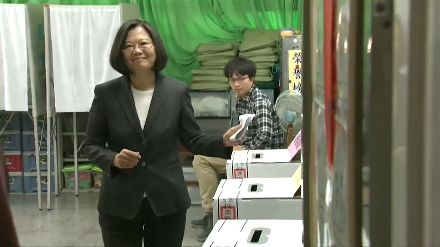 Wahlen in Taiwan: Chinakritische Amtsinhaberin Tsai führt