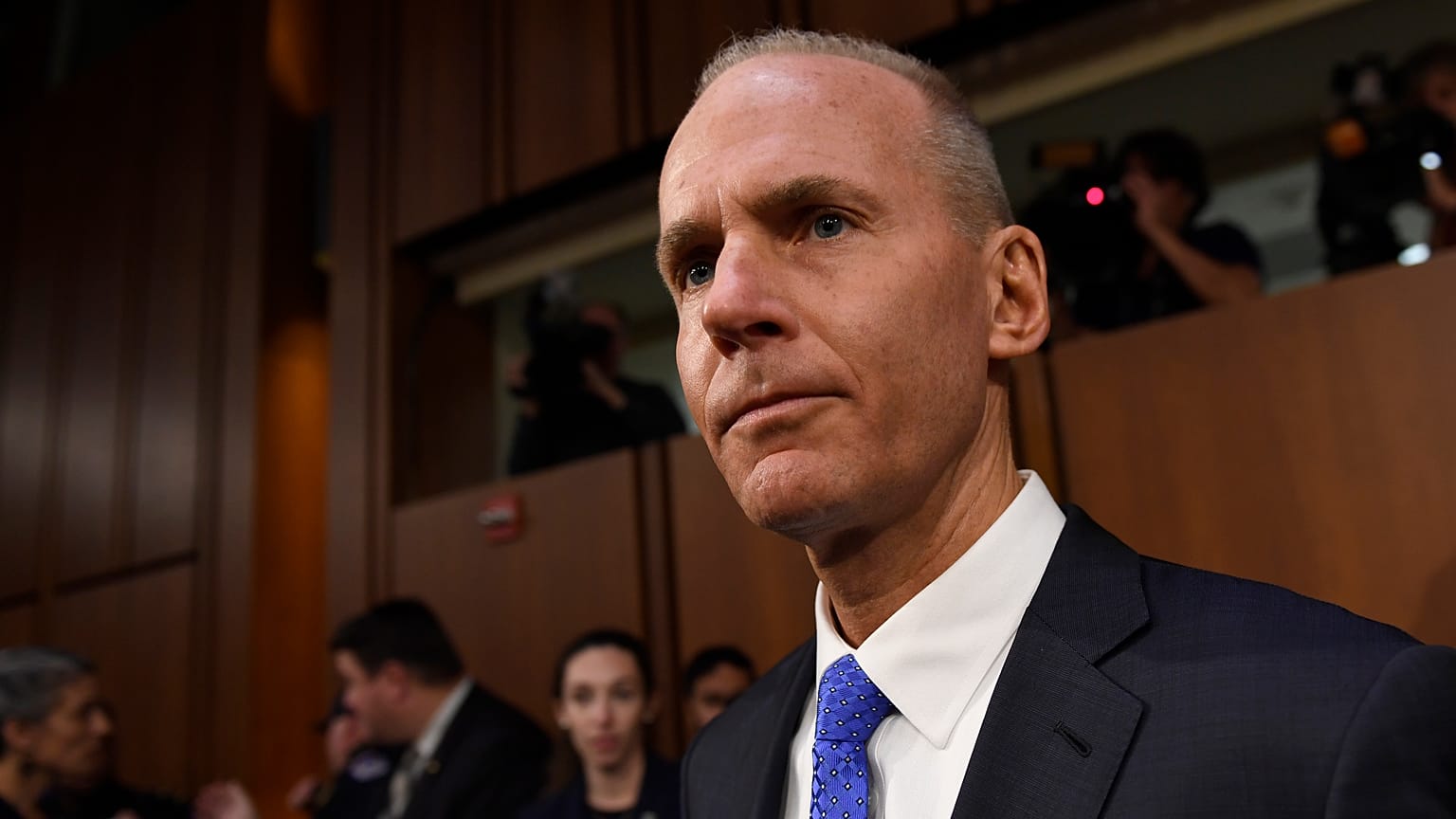 Boeing'in eski tepe yöneticisi Dennis Muilenburg 