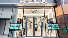 Şanghay'da açılan Relx mağazası